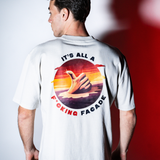 It’s All A F*cking Façade – Orange - Oversized Tee