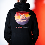 It's All A F*cking Facade - Orange Hoodie