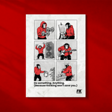 Do Something. Anything. - Unframed