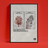 Strength in Rigidity vs Flexibility - Framed