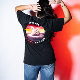 It’s All A F*cking Façade – Orange - Oversized Tee